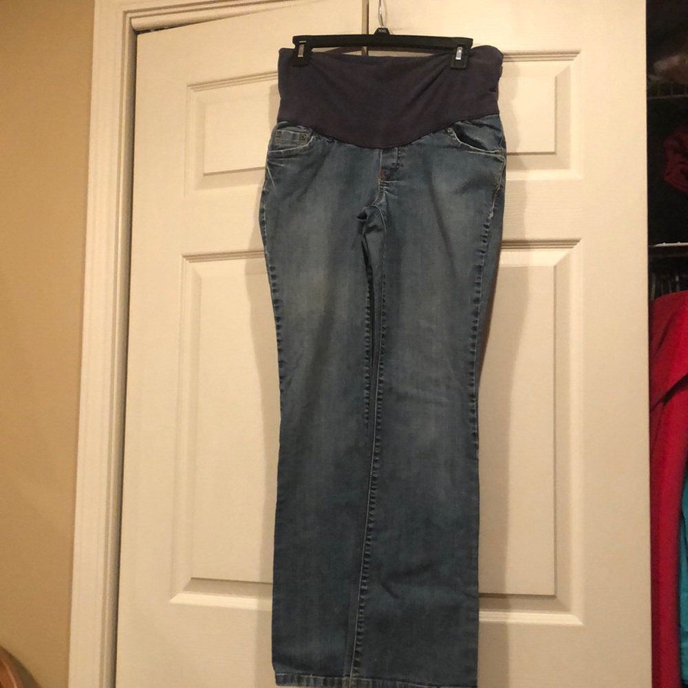Old Navy XS Rollover Top Jeans